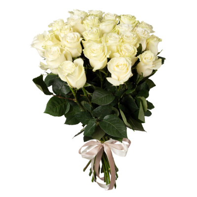 Букет цветов белые розы Златоуст Челябинская область
